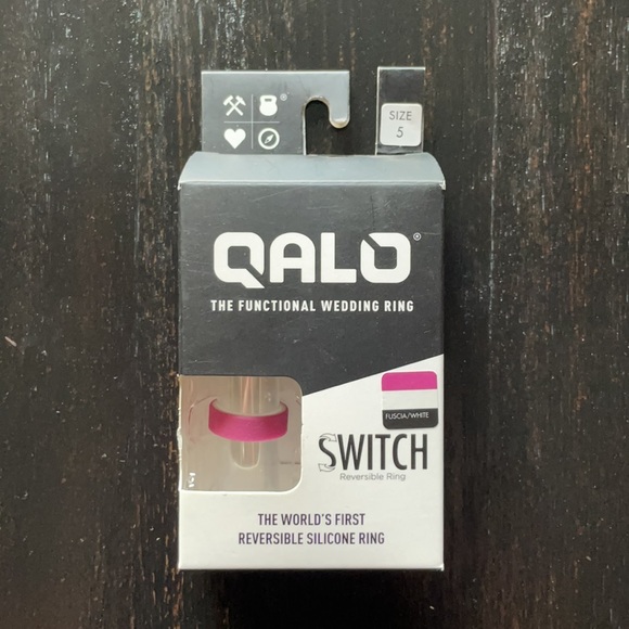 NITB Qalo Women’s Switch Reversible Silicone Ring - Picture 3 of 4